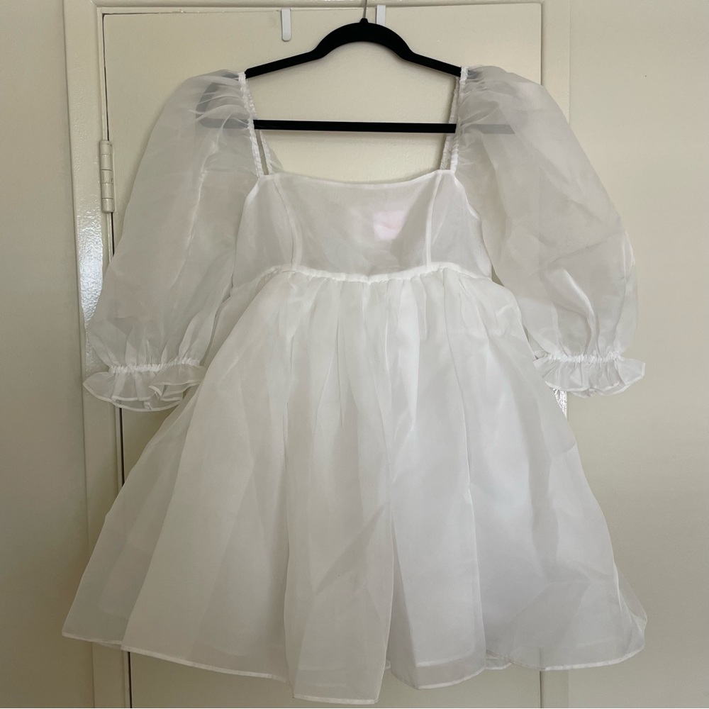 Selkie The Puff Dress in Ivory 2022